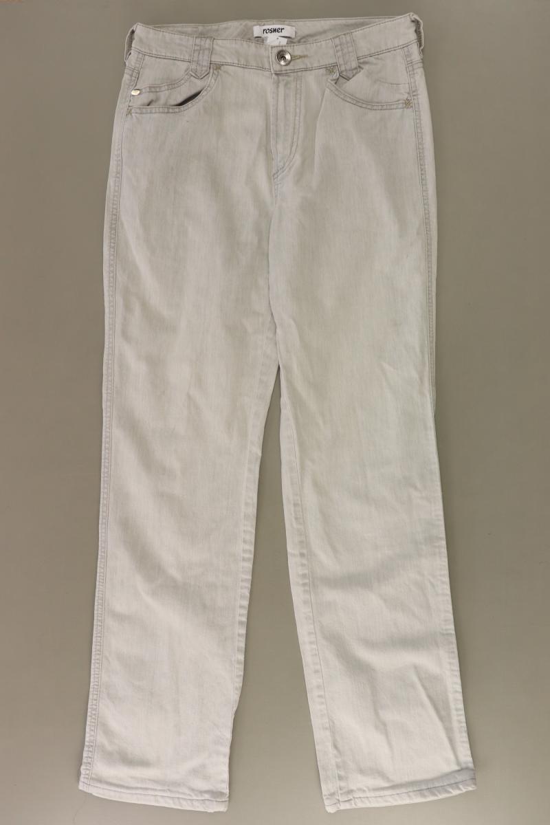 Rosner Straight Jeans Gr. 38 grau aus Baumwolle