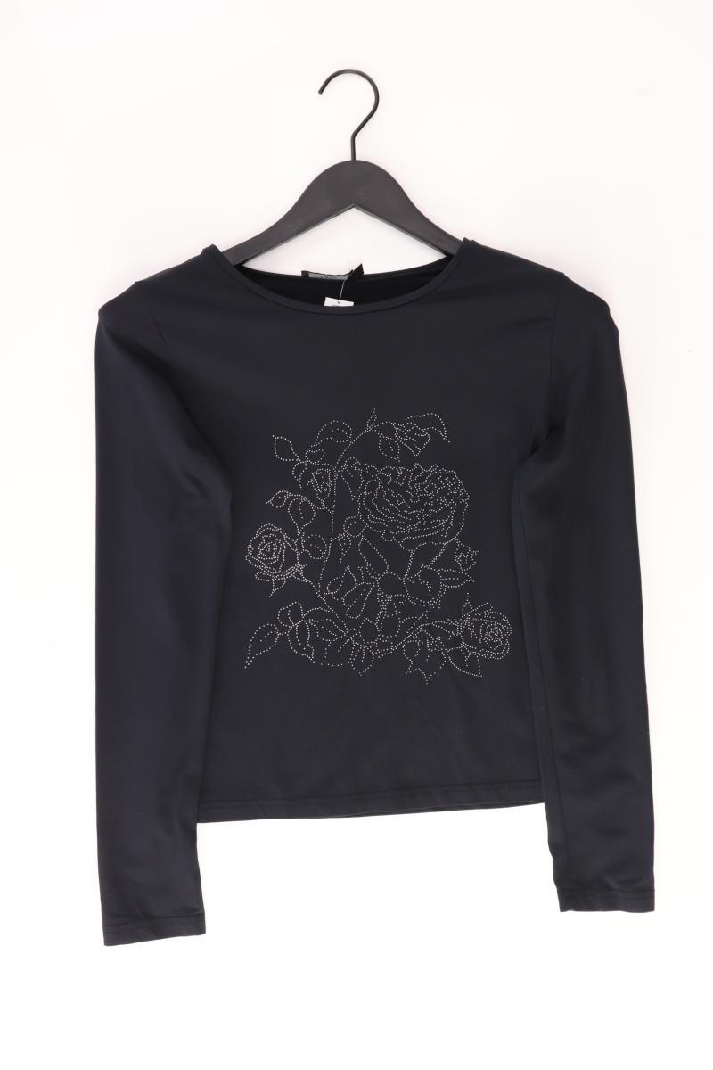 Zero Longsleeve-Shirt Gr. 36 Langarm schwarz aus Polyacryl