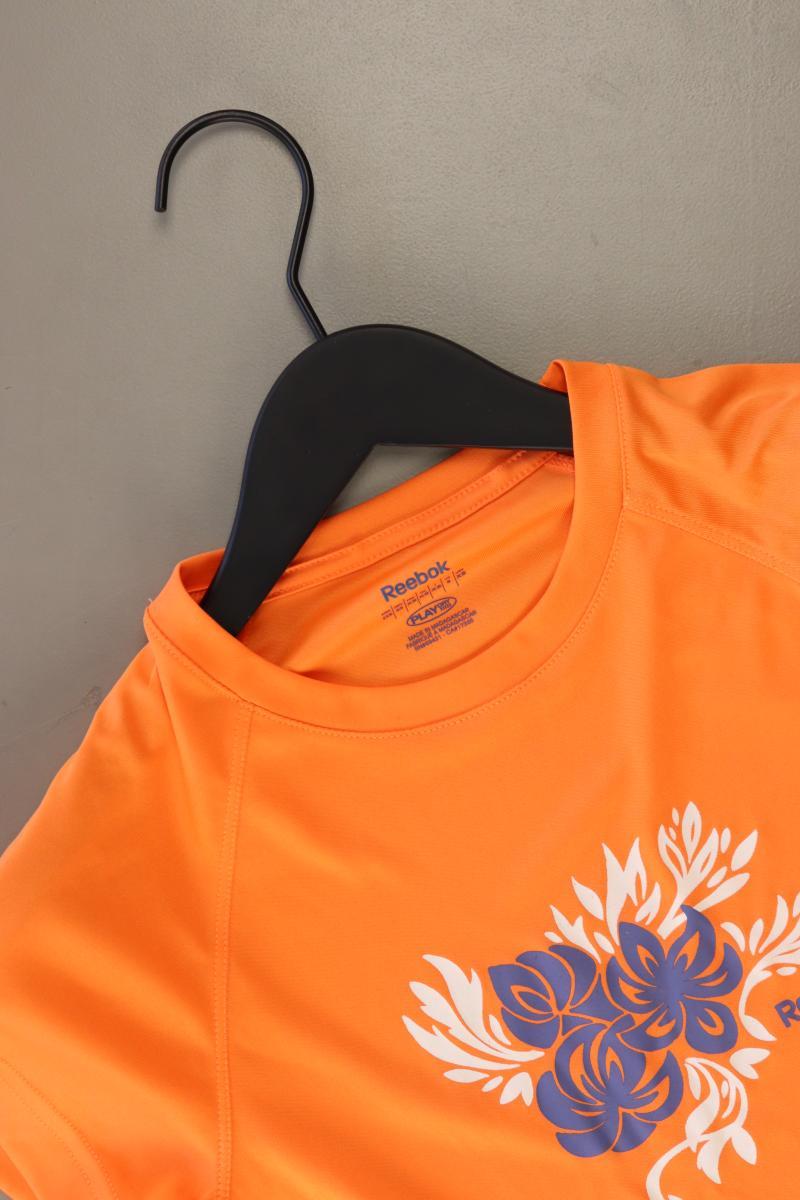 Reebok Sportshirt Gr. 32 Kurzarm orange aus Polyester