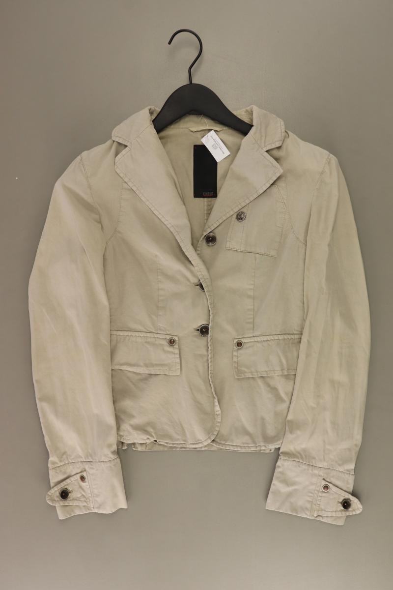 Cinque Übergangsjacke Gr. 36 creme aus Baumwolle