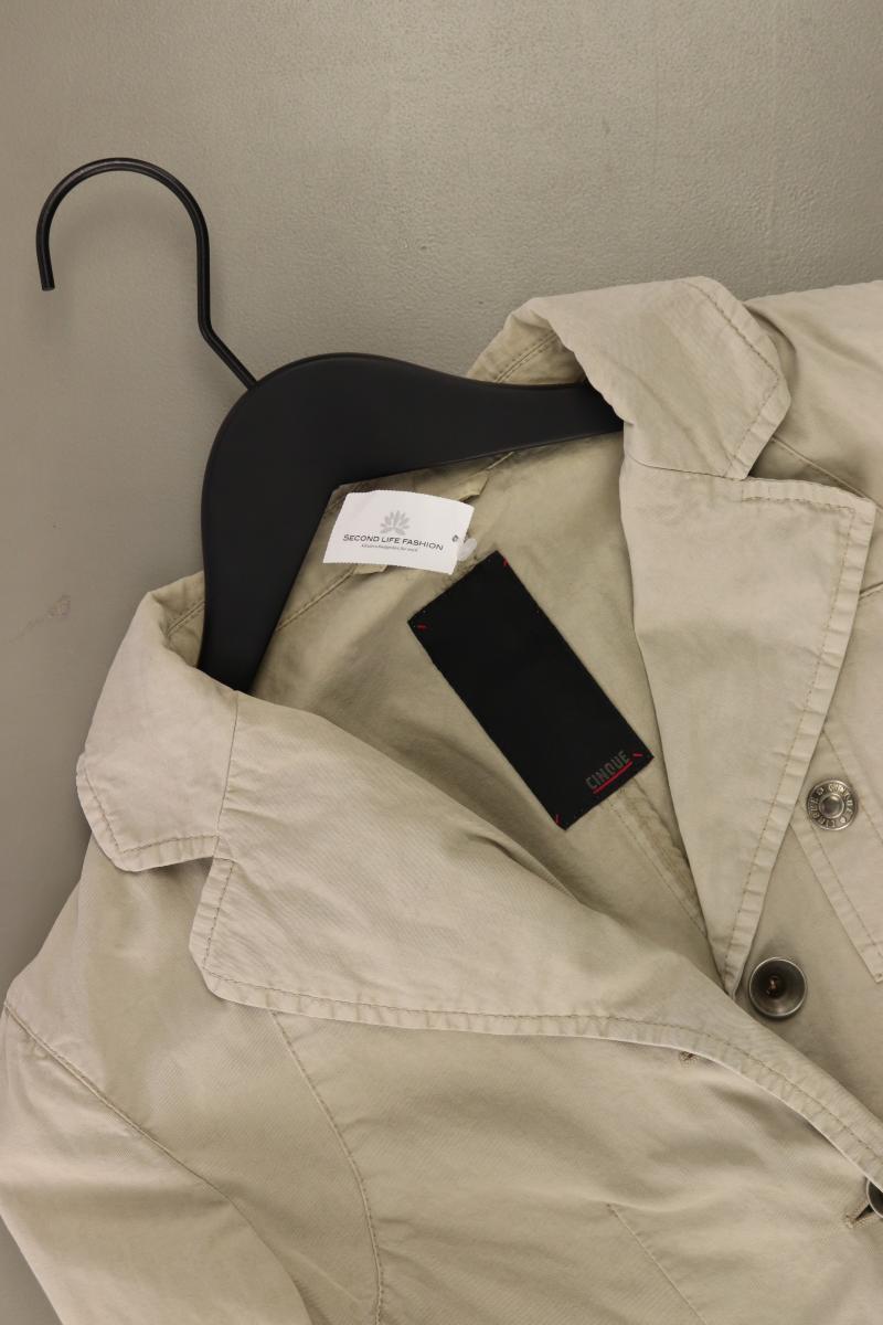 Cinque Übergangsjacke Gr. 36 creme aus Baumwolle