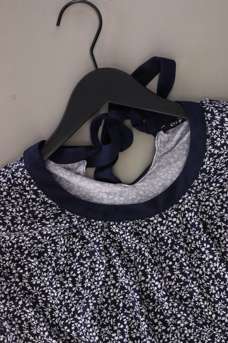 Orsay Shirt Gr. M mit Blumenmuster 3/4 Ärmel blau aus Viskose