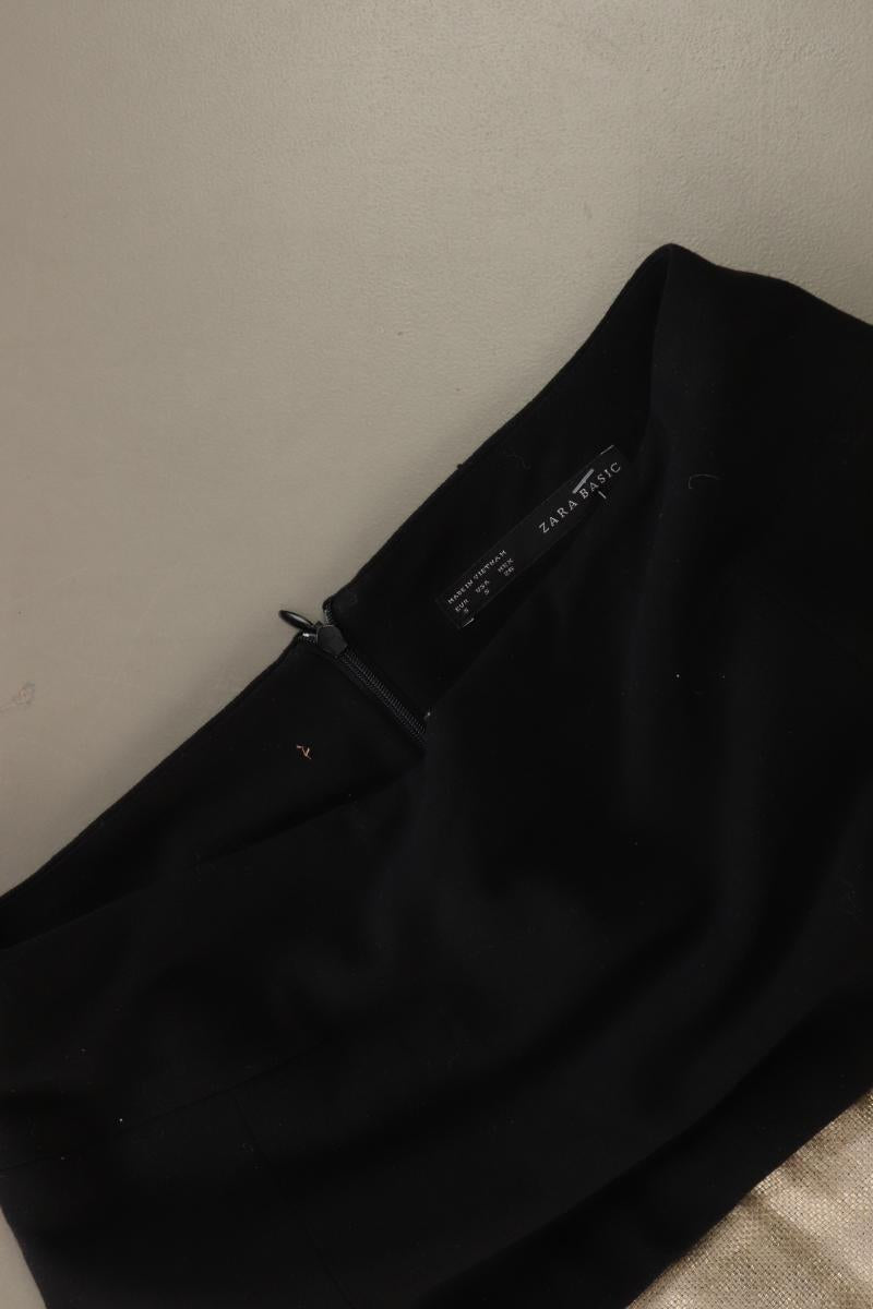 Zara Bleistiftrock Gr. S schwarz aus Polyester