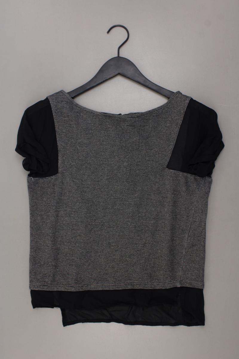 Promod Kurzarmbluse Gr. XS grau