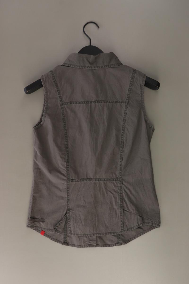 edc by Esprit Ärmellose Bluse Gr. S grau