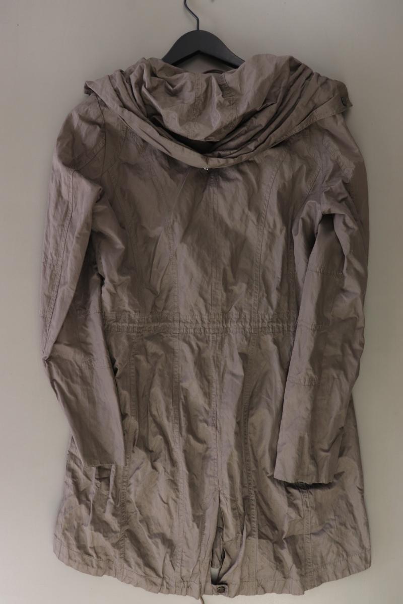 Fuchs Schmitt Übergangsmantel Gr. 38 grau aus Polyester