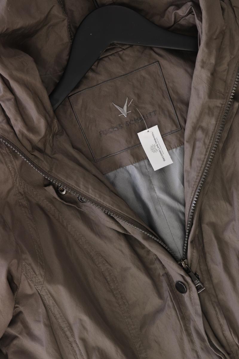 Fuchs Schmitt Übergangsmantel Gr. 38 grau aus Polyester