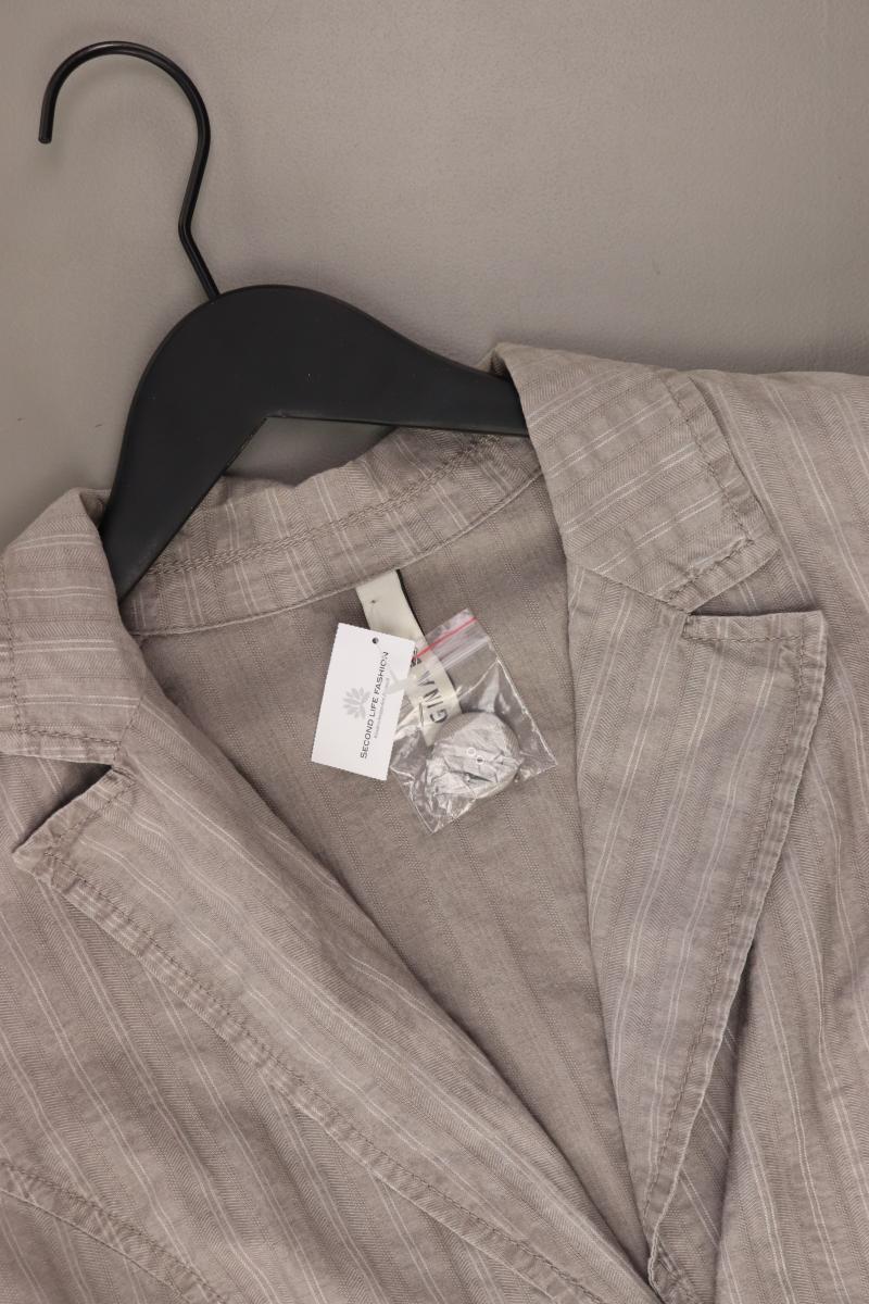 Gina B. Blazer Gr. 42 neu mit Etikett Neupreis: 139,0€! grau aus Baumwolle