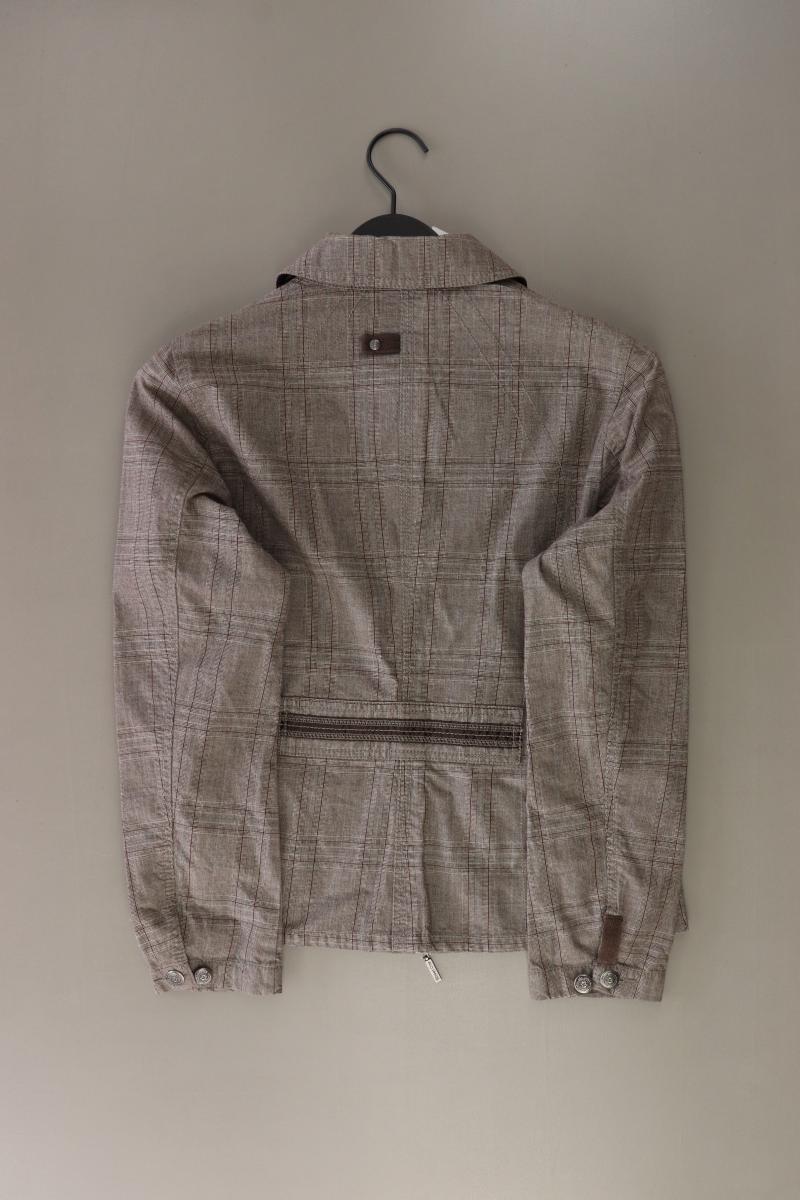 Street One Übergangsjacke Gr. 38 Vintage braun aus Baumwolle