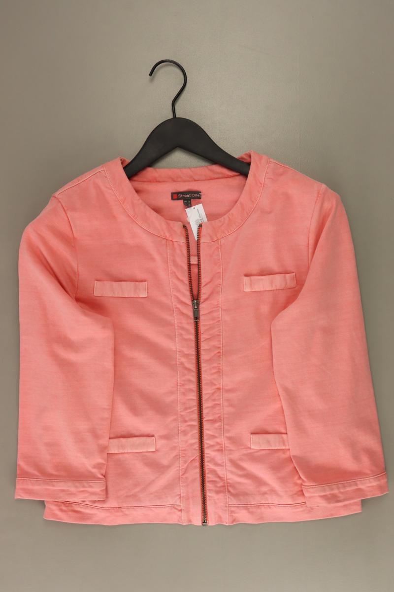 Street One Übergangsjacke Gr. 38 rosa aus Baumwolle