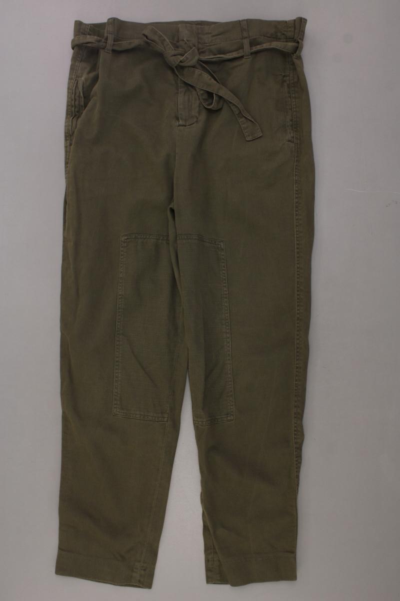 Zara Hose Gr. XS olivgrün aus Baumwolle
