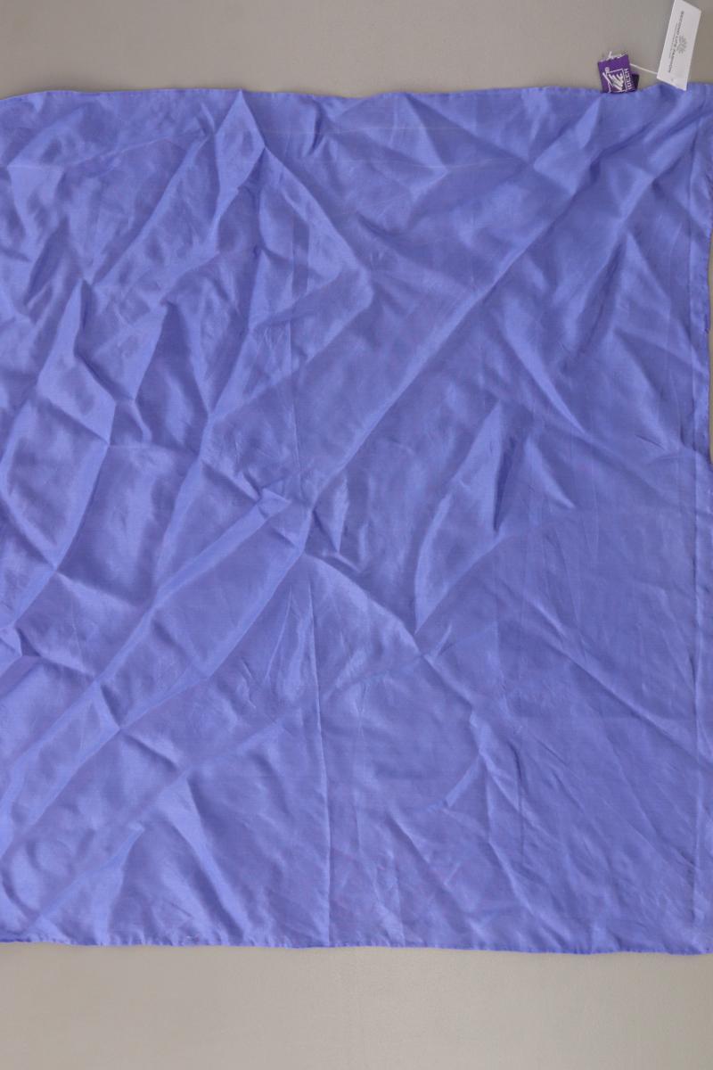 Seidentuch blau