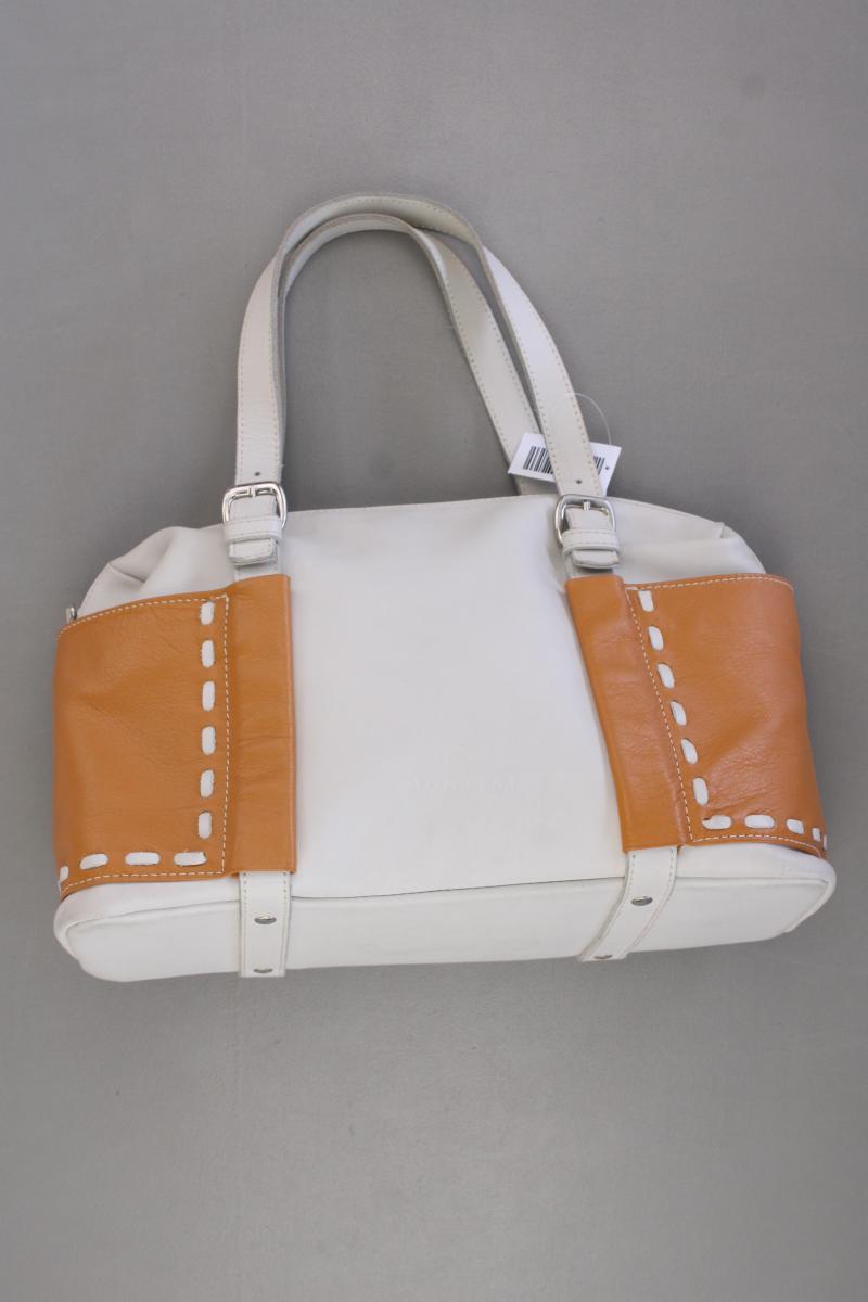 Henkeltasche weiß aus Kunstleder