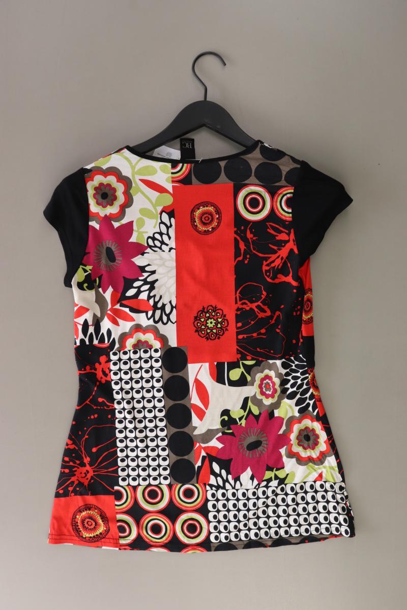 Best Connections Printshirt Gr. 38 Kurzarm schwarz aus Viskose