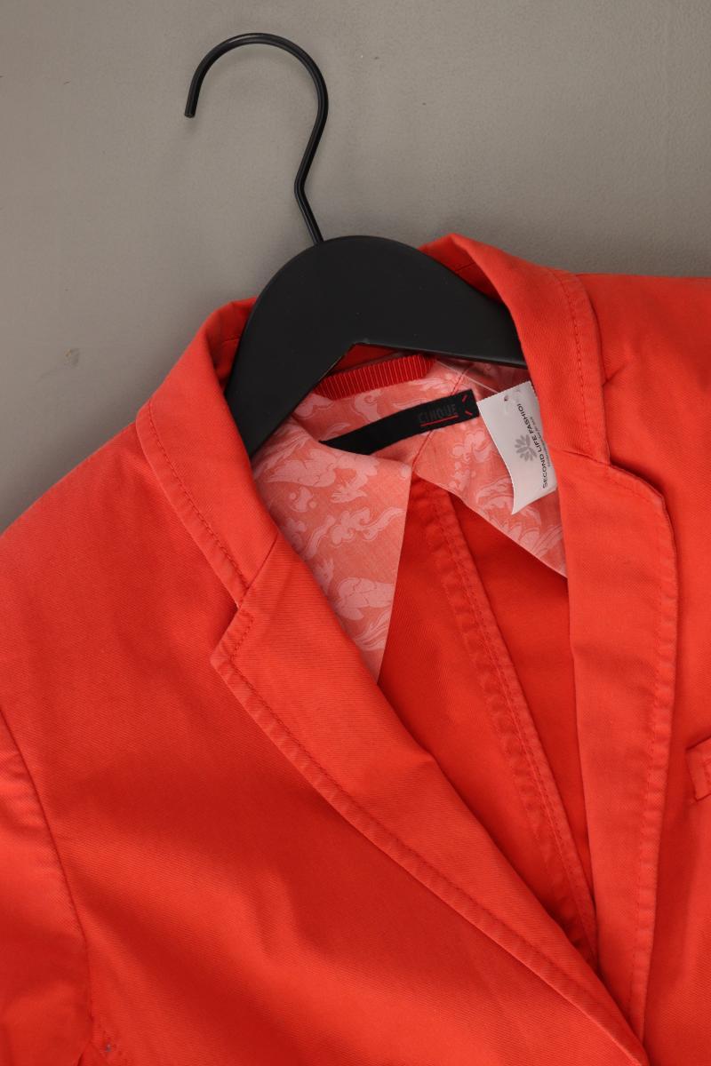 Cinque Longblazer Gr. 36 orange aus Baumwolle