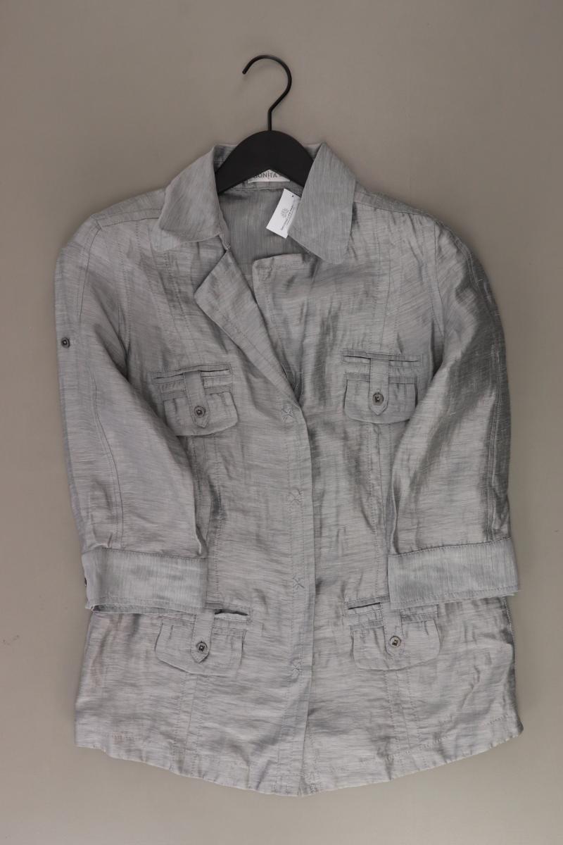 Bonita Regular Bluse Gr. 36 3/4 Ärmel grau