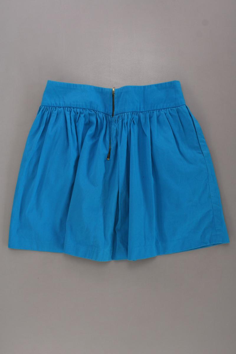 Zara Rock Gr. S blau aus Baumwolle