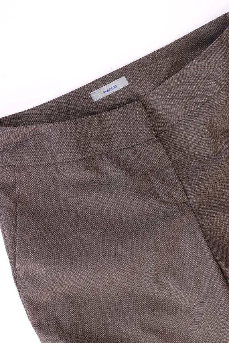Montego Anzughose Gr. 34 braun aus Polyester