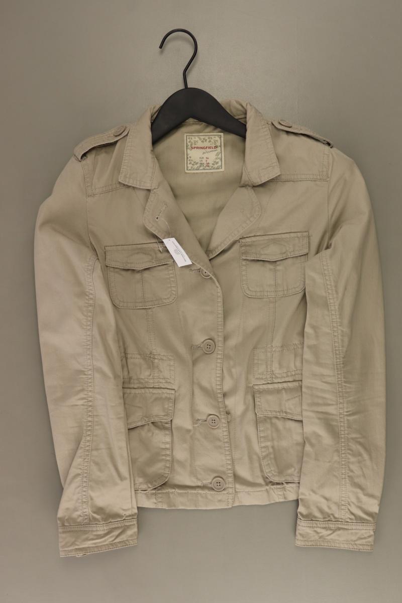 Springfield Übergangsjacke Gr. 36 creme aus Polyester