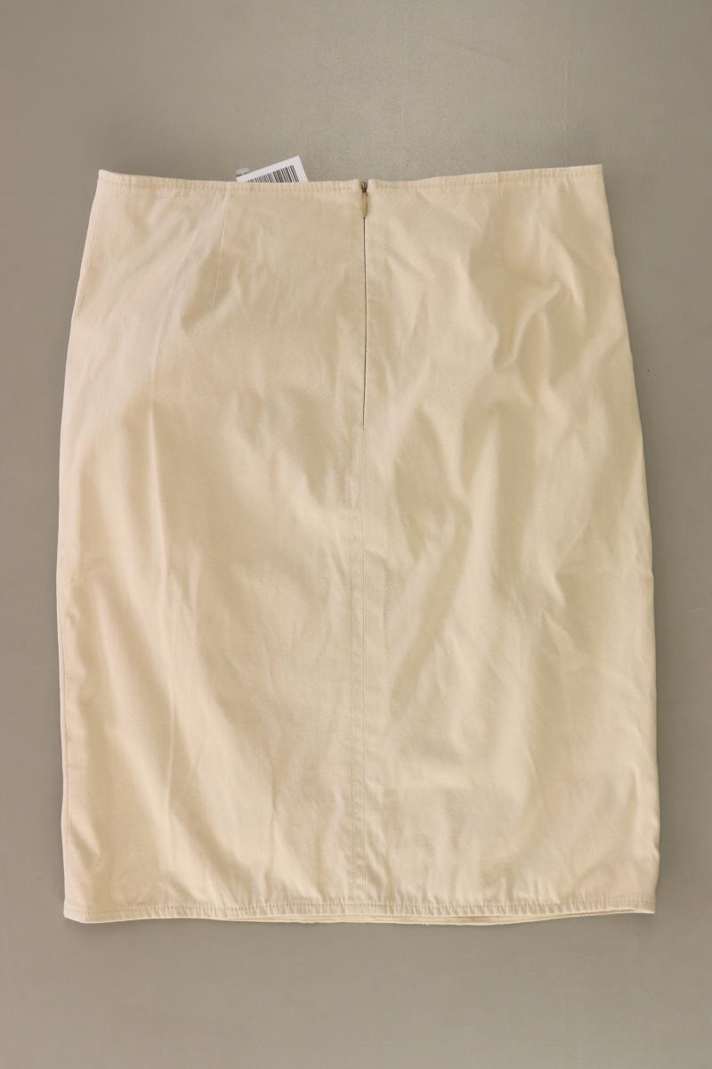 Dorothee Schumacher Bleistiftrock Gr. S creme aus Baumwolle