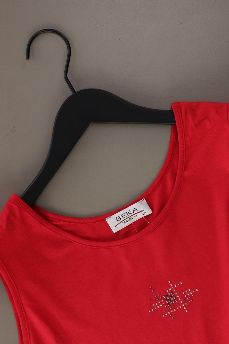 BEKA Trägertop Gr. 42 neu mit Etikett rot aus Viskose