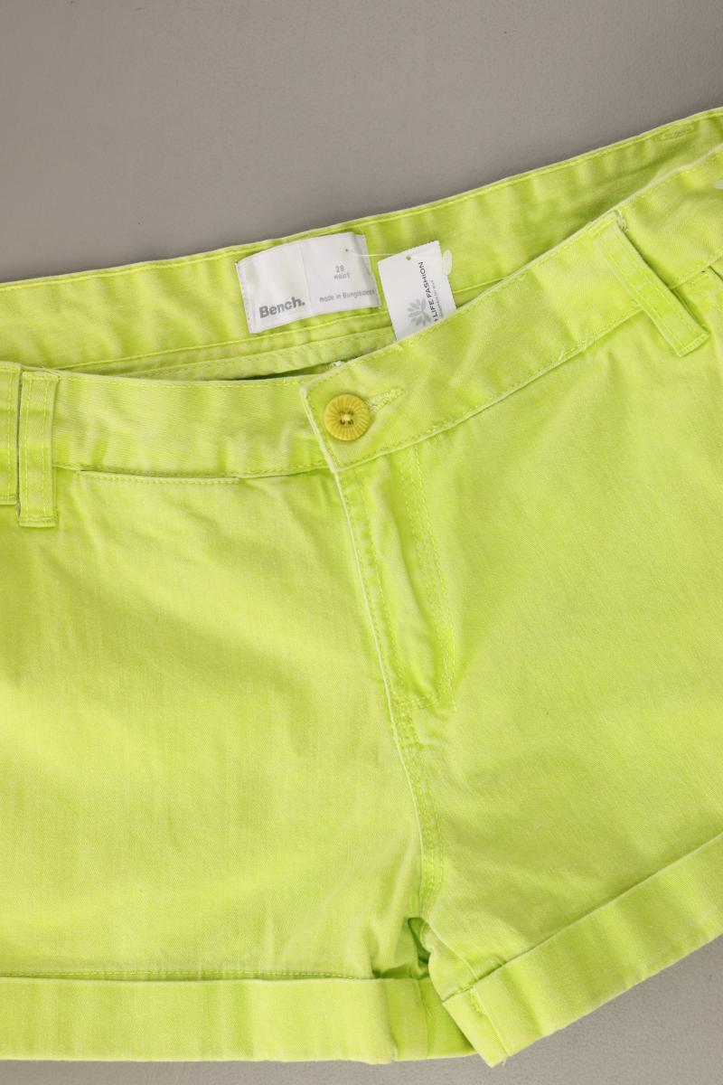 Bench Shorts Gr. W28 gelb aus Baumwolle