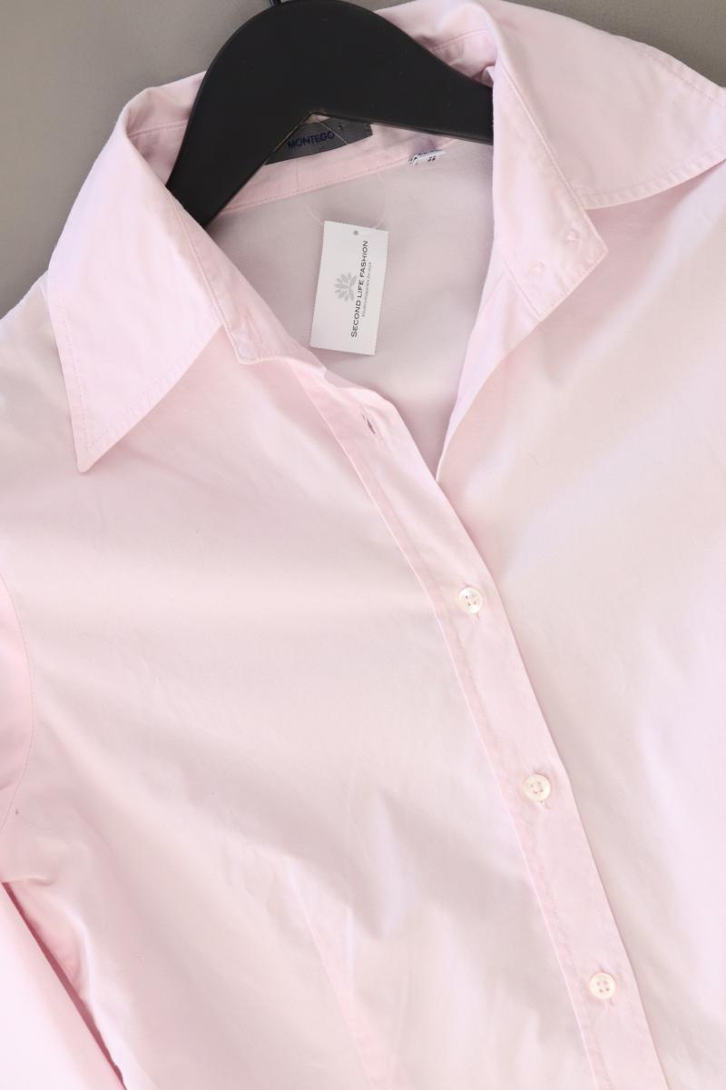 Montego Langarmbluse Gr. 38 rosa aus Baumwolle