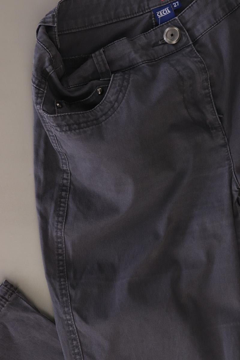 Cecil Hose Gr. W27 grau