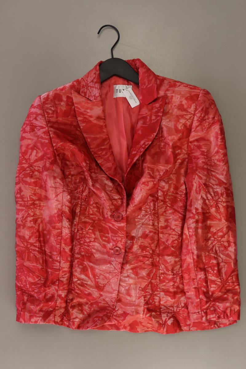 Tuzzi Regular Blazer Gr. 38 Vintage rot aus Viskose