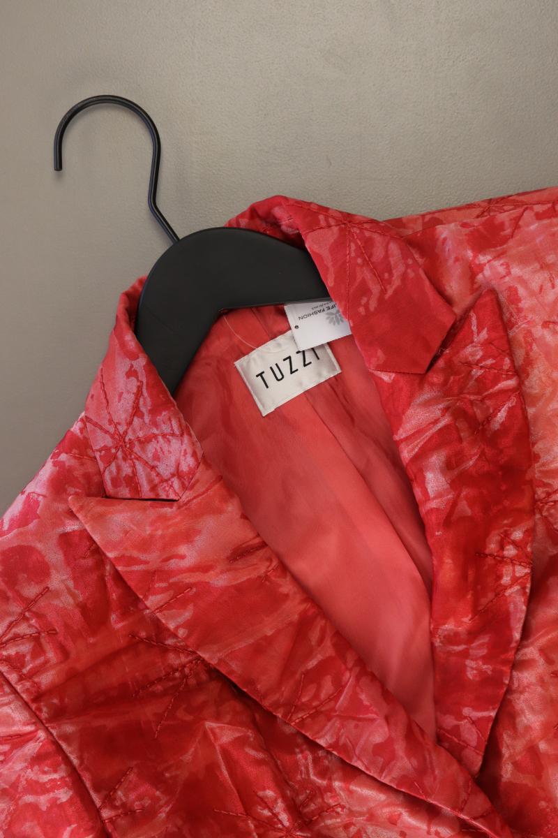 Tuzzi Regular Blazer Gr. 38 Vintage rot aus Viskose
