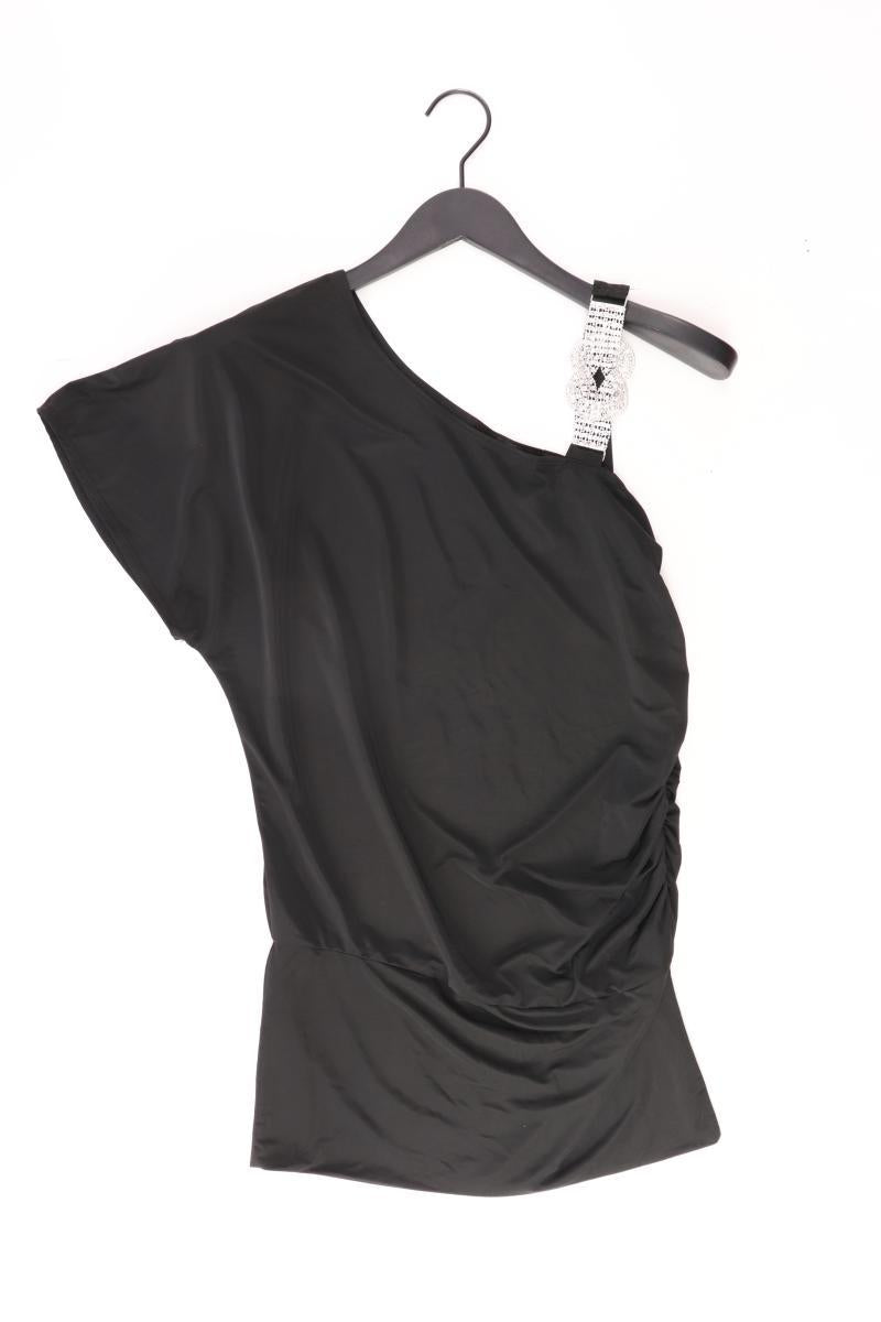 Jennifer Taylor One Shoulder Top Gr. S Kurzarm schwarz aus Polyester
