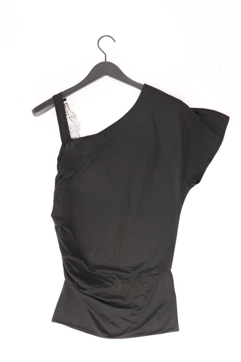 Jennifer Taylor One Shoulder Top Gr. S Kurzarm schwarz aus Polyester