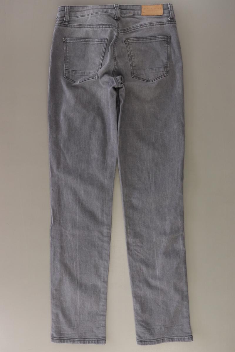 Esprit Straight Jeans Gr. W26/L32 grau aus Baumwolle