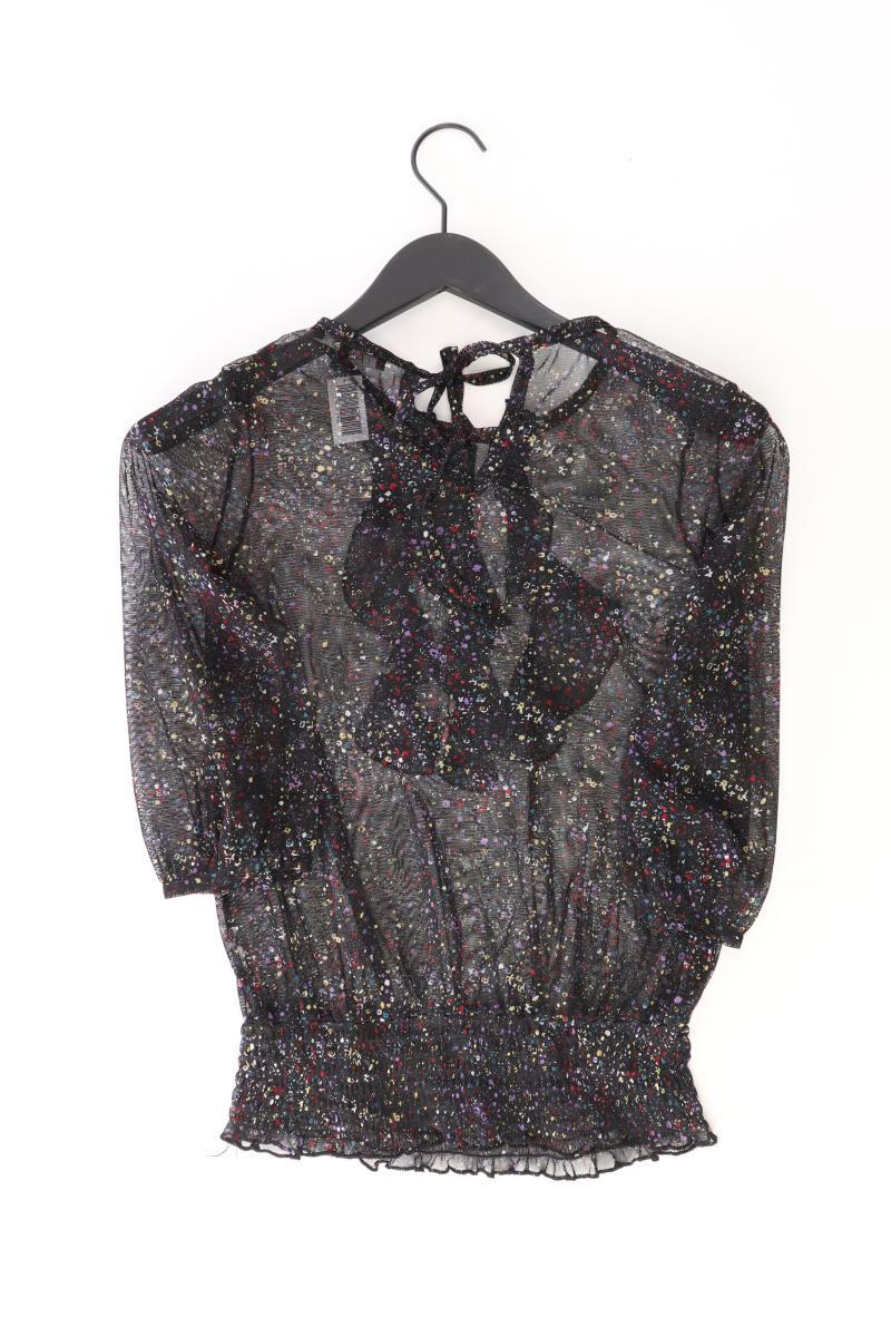 Asos Rüschenbluse Gr. UK 8 (XS) 3/4 Ärmel mehrfarbig