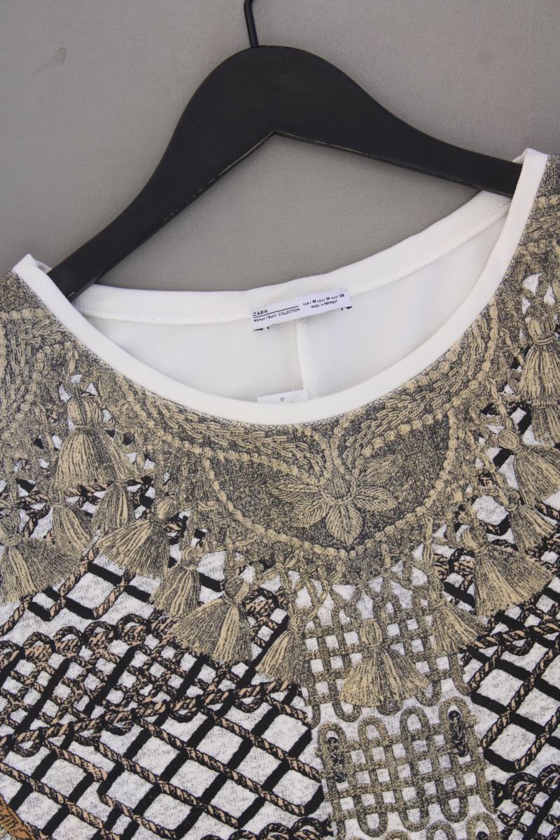 Zara T-Shirt Gr. M Kurzarm mehrfarbig aus Polyester