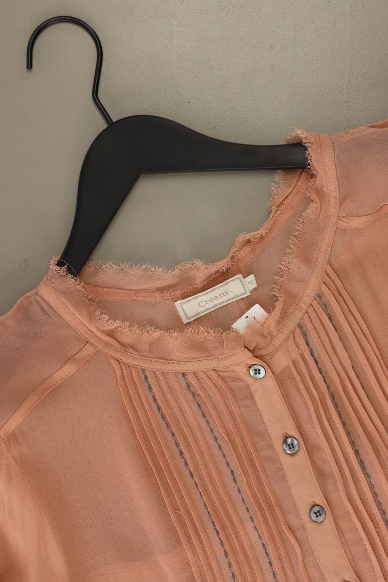 Cream Langarmbluse Gr. 40 rosa