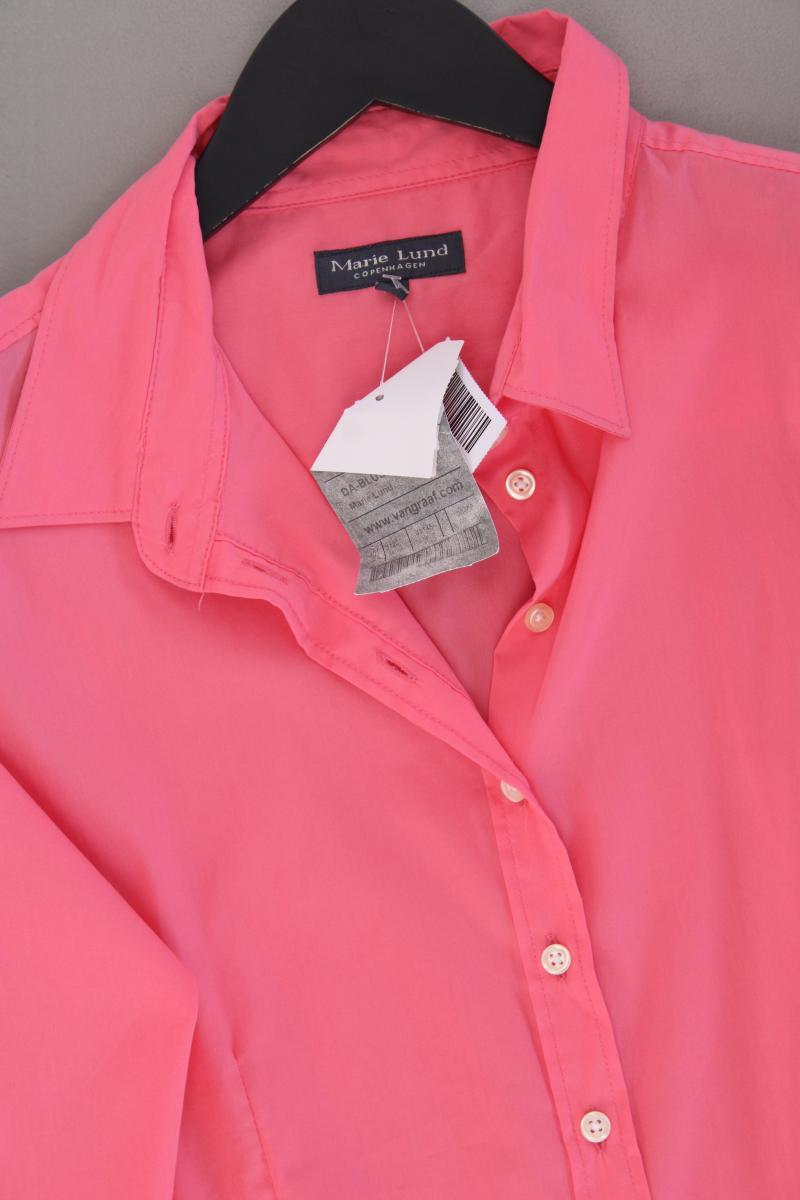 Marie Lund Langarmbluse Gr. 40 neu mit Etikett pink aus Baumwolle