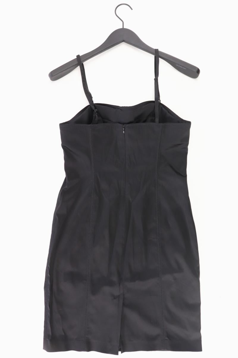 Esprit Abendkleid Gr. 38 Träger schwarz aus Acetat