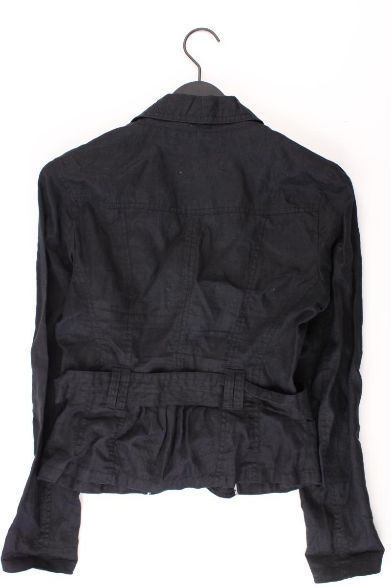 Street One Leinenjacke Gr. 36 schwarz