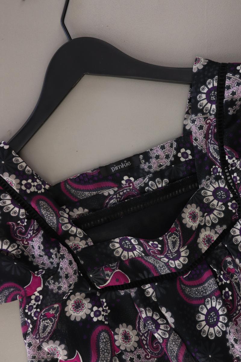 Pimkie Bluse Gr. 34 mit Blumenmuster lila aus Polyester