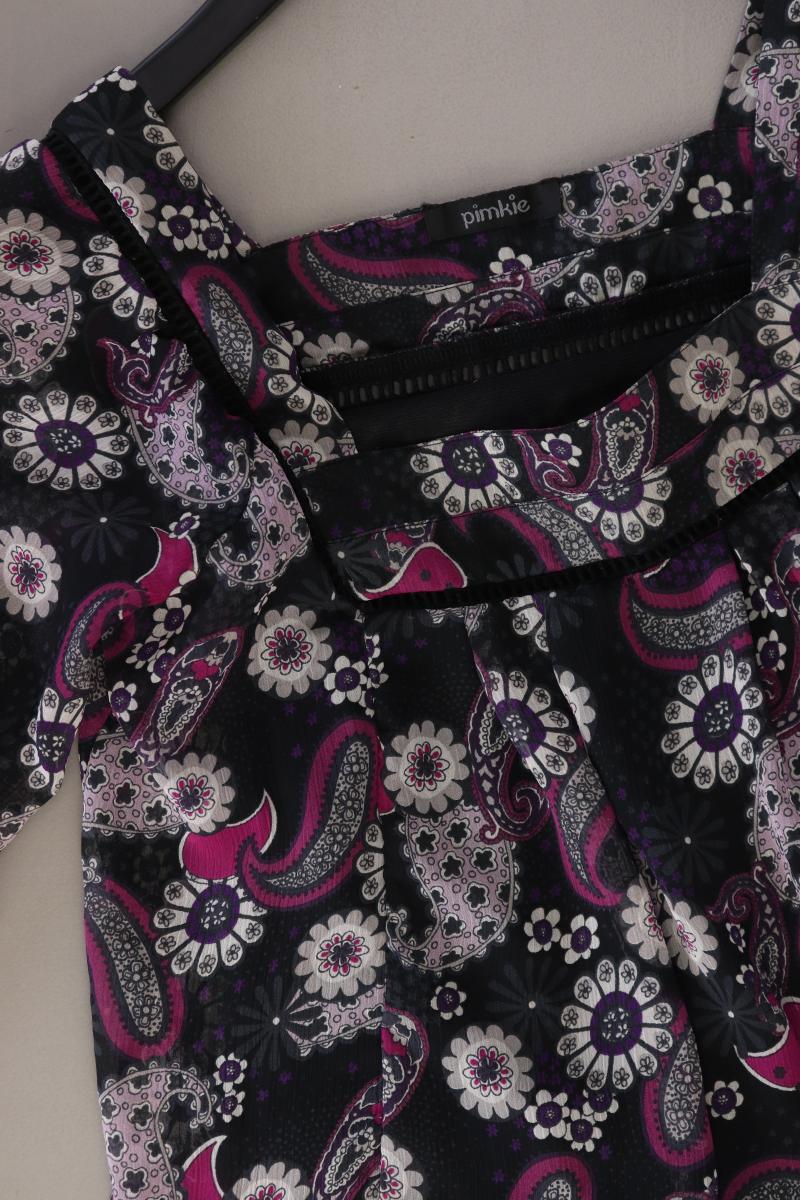 Pimkie Bluse Gr. 34 mit Blumenmuster lila aus Polyester