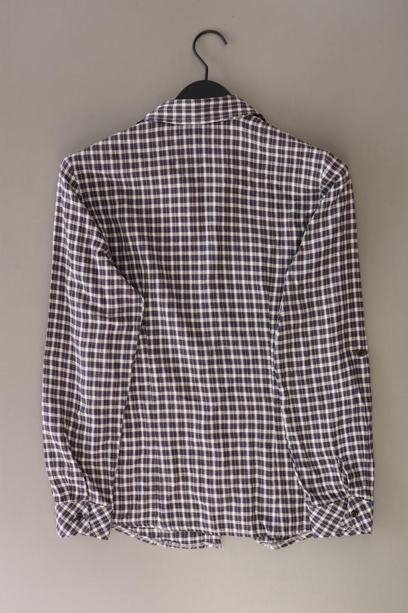 Bexleys Karobluse Gr. 38 kariert Langarm blau aus Baumwolle