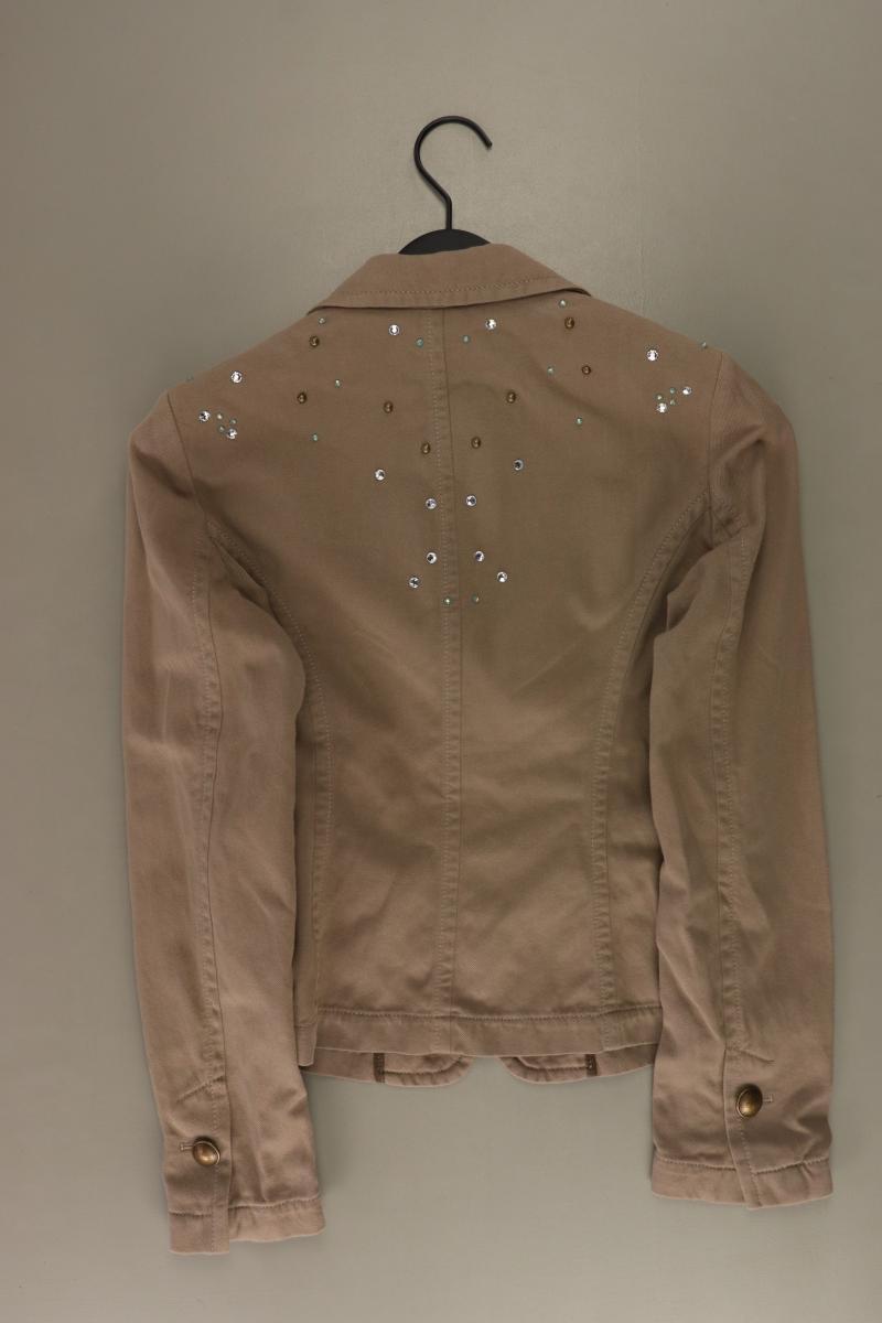 Orwell Übergangsjacke Gr. 36 braun aus Baumwolle
