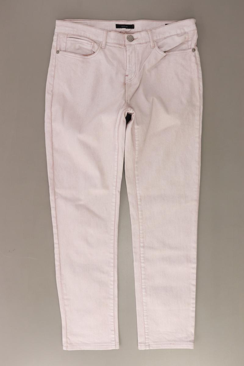 Opus Straight Jeans Gr. 38 rosa aus Baumwolle