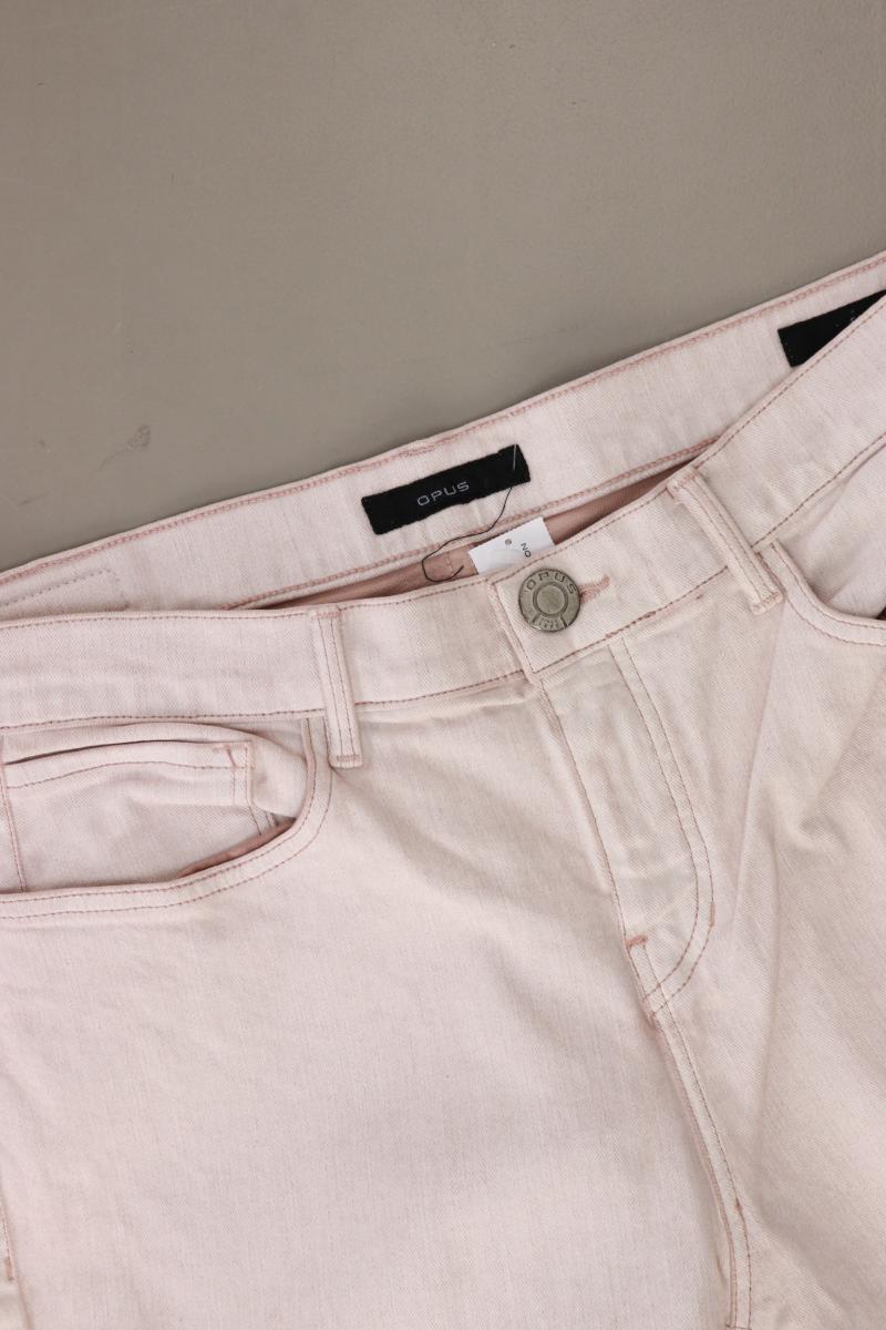 Opus Straight Jeans Gr. 38 rosa aus Baumwolle