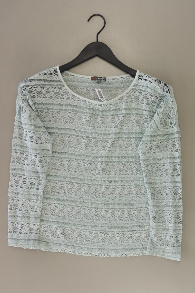 Second Hand Outfit Größe S mit Street One Shirt mit Spitze in Gr. 36