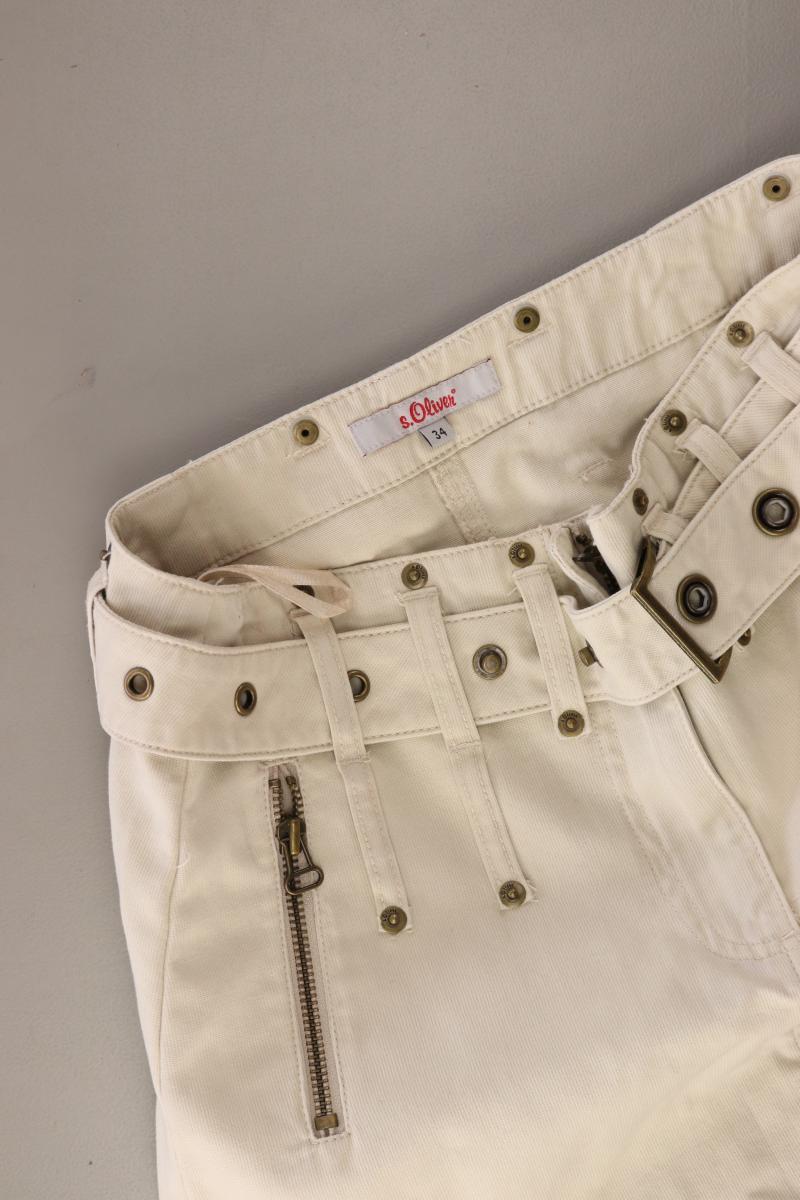 s.Oliver Midirock Gr. 34 neu mit Etikett Neupreis: 39,95€! creme aus Baumwolle