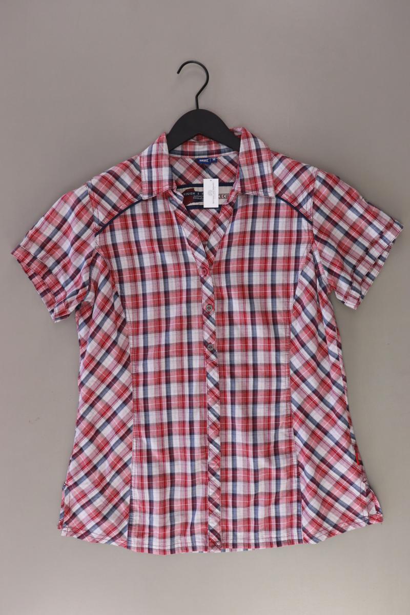 Cecil Karobluse Gr. M kariert Kurzarm rot aus Baumwolle