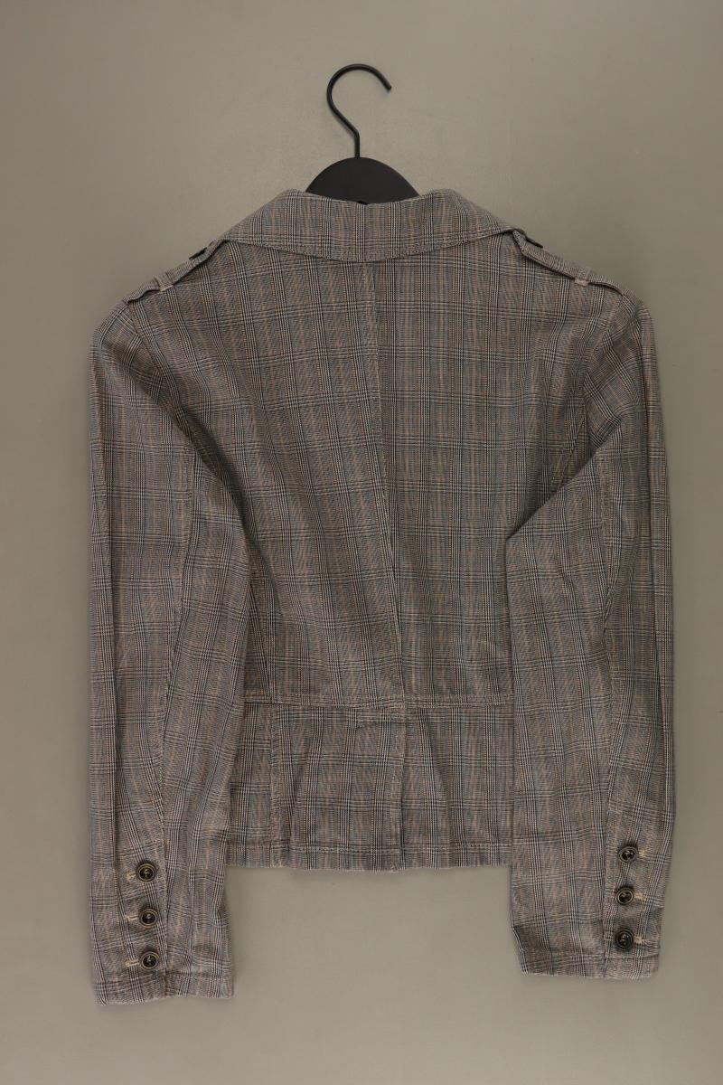 Steilmann Kurzjacke Gr. 40 grau aus Baumwolle