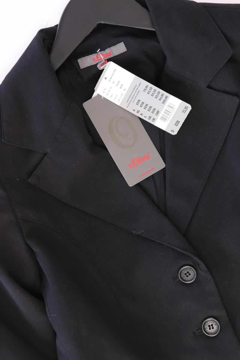 s.Oliver Classic Blazer Gr. 36 neu mit Etikett Neupreis: 75,95€! Vintage schwarz